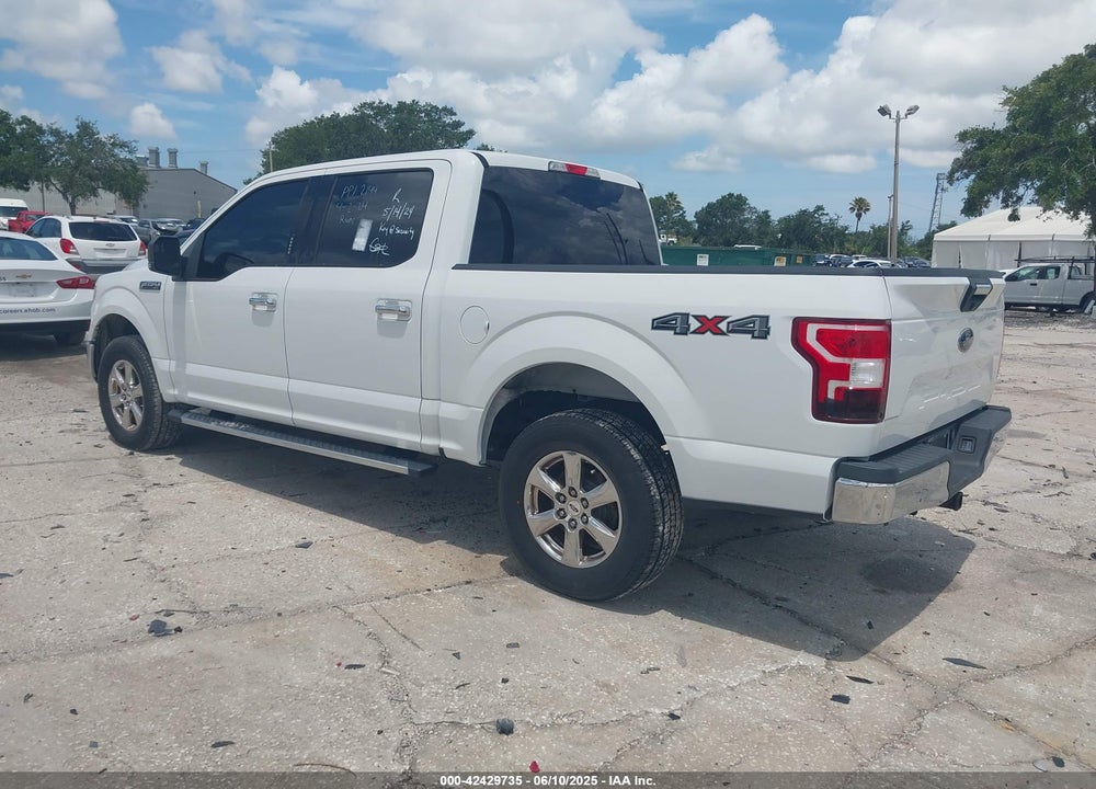 2018 FORD F-150 VIN: 1FTEW1E51JFB02596