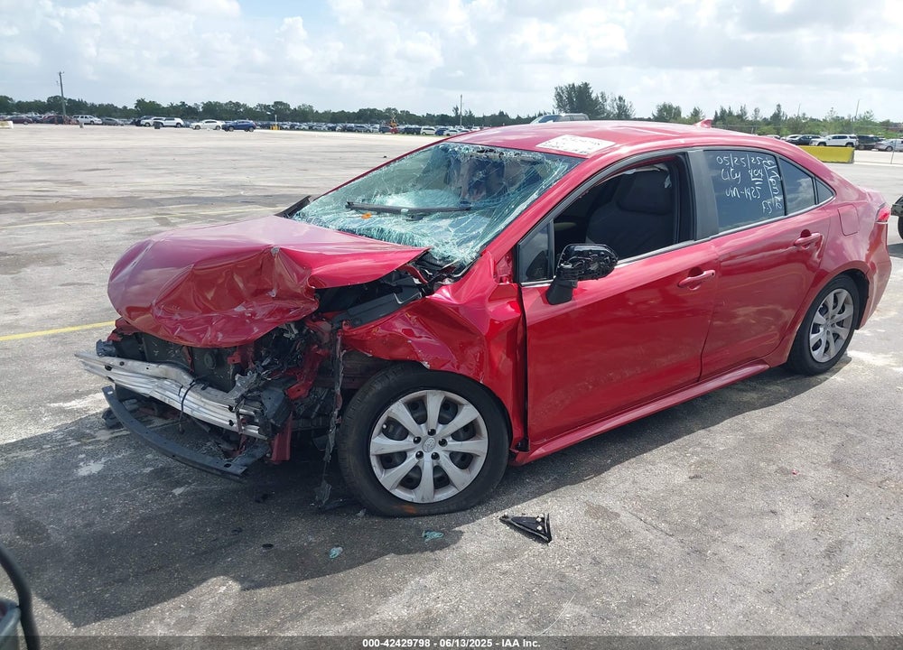 2021 TOYOTA COROLLA LE VIN: JTDEPMAE8MJ161425