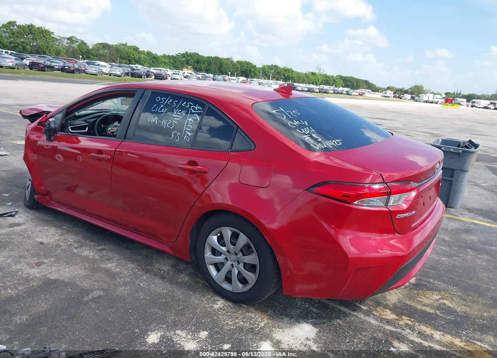 2021 TOYOTA COROLLA LE VIN: JTDEPMAE8MJ161425