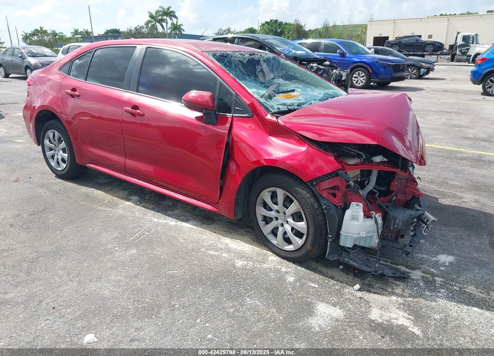 2021 TOYOTA COROLLA LE VIN: JTDEPMAE8MJ161425