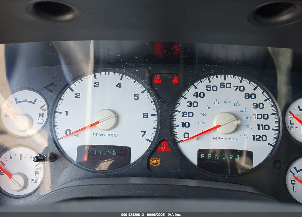 2005 DODGE RAM 2500 SLT/LARAMIE VIN: 3D7KR26D75G857235