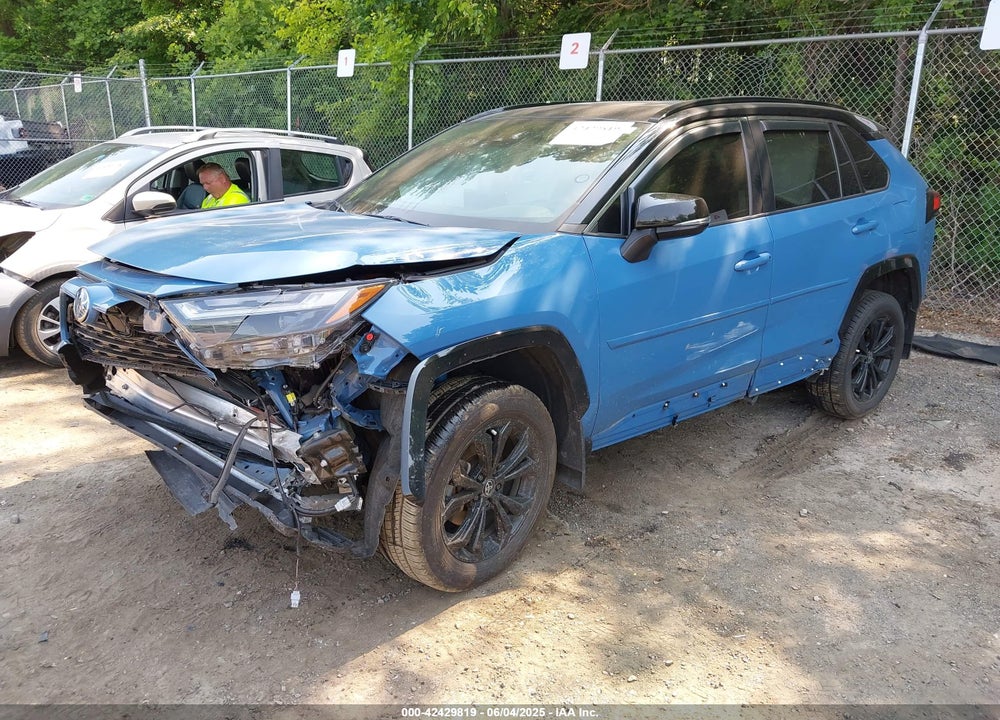 2022 TOYOTA RAV4 HYBRID VIN: 2T3E6RFV2NW032835