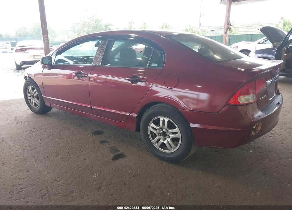 2009 HONDA CIVIC LX-S VIN: 2HGFA16649H325804