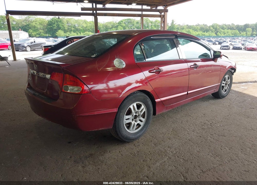 2009 HONDA CIVIC LX-S VIN: 2HGFA16649H325804