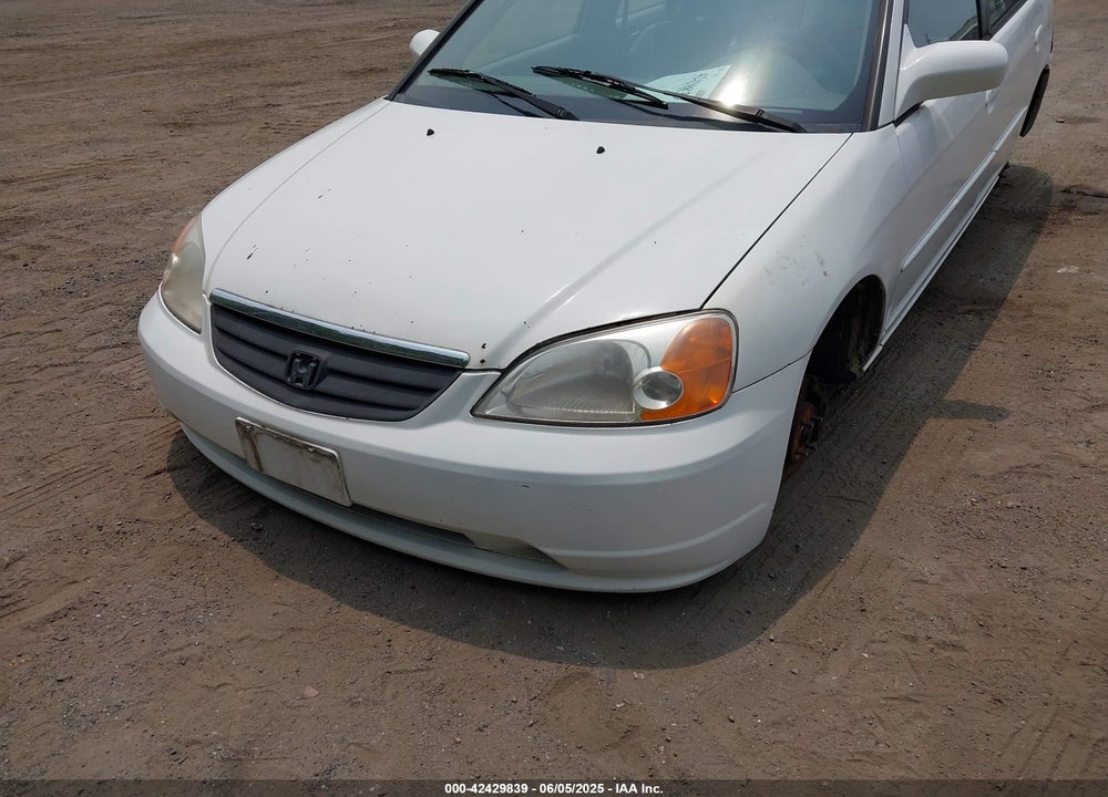 2002 HONDA CIVIC EX VIN: 1HGES26752L034051