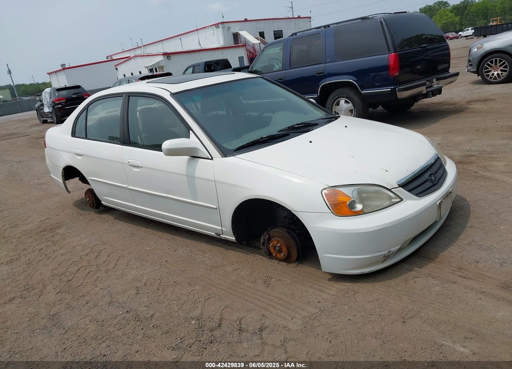 2002 HONDA CIVIC EX VIN: 1HGES26752L034051