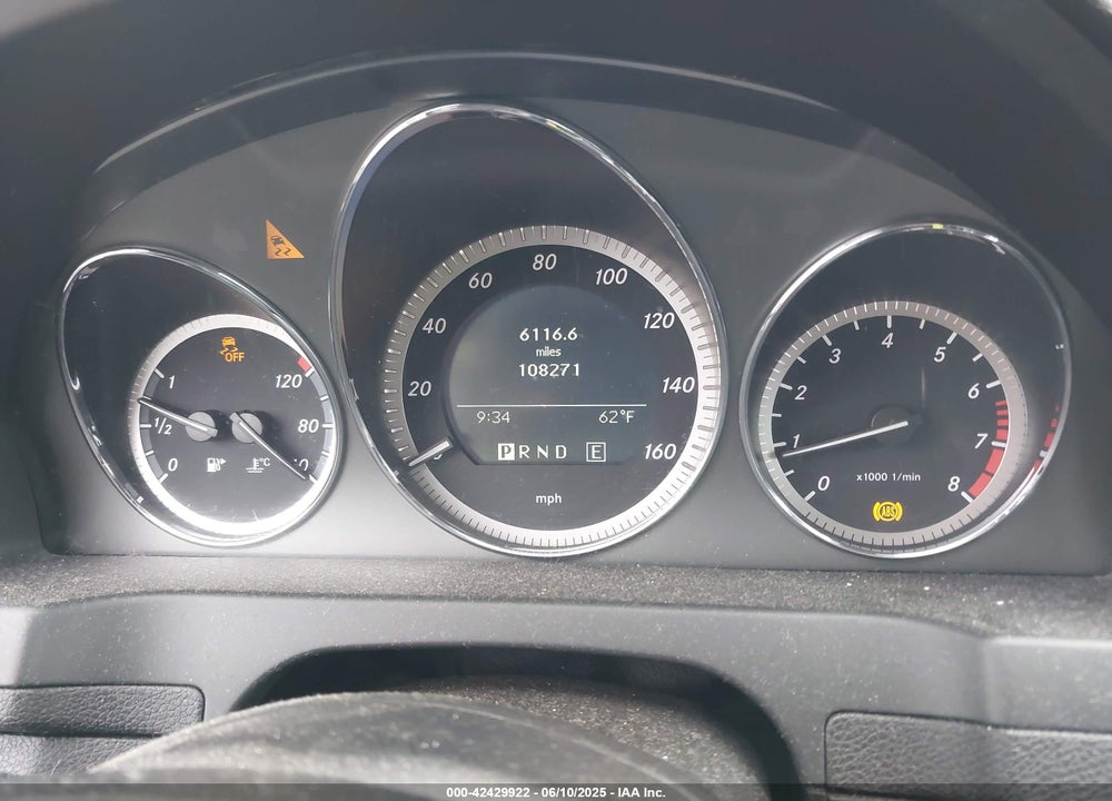 2011 MERCEDES-BENZ C 300 VIN: WDDGF8BB7BR141534