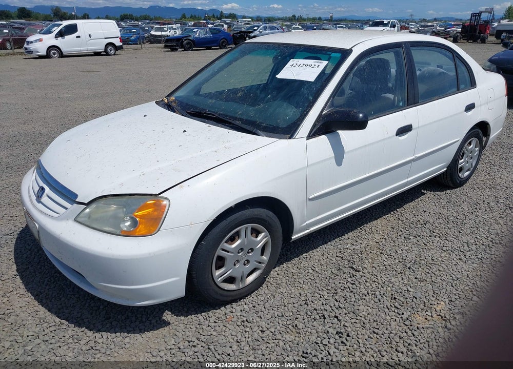 2001 HONDA CIVIC LX VIN: 2HGES165X1H575987