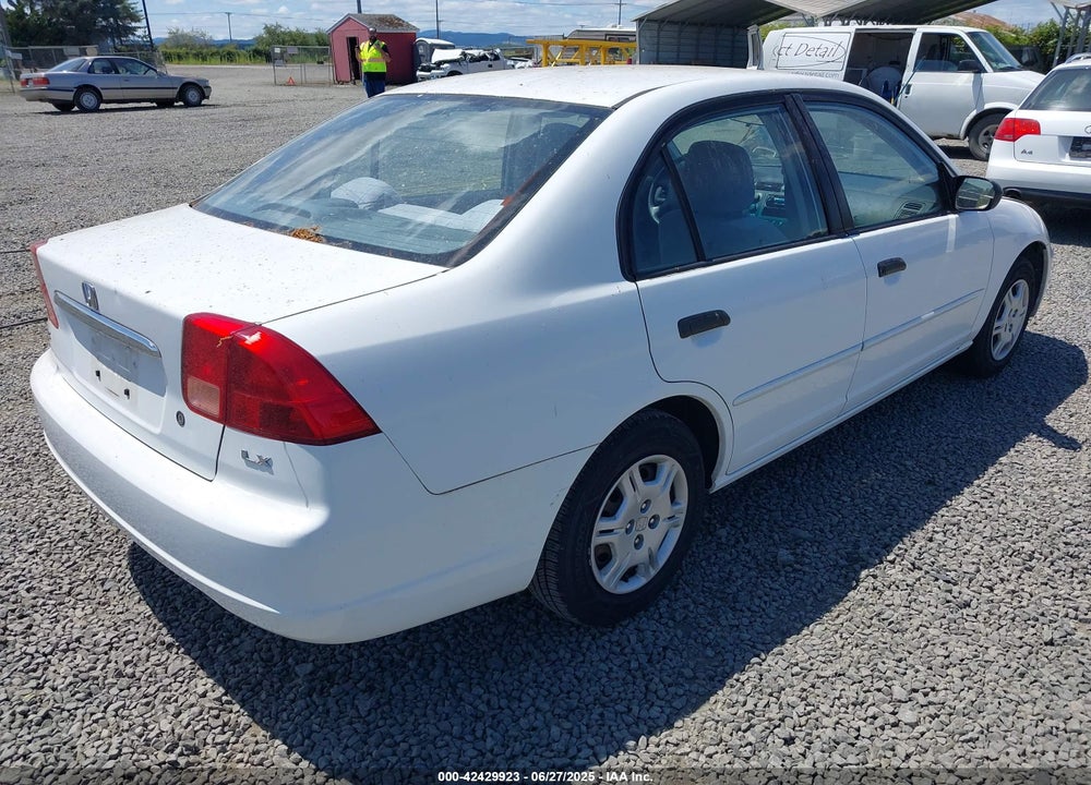 2001 HONDA CIVIC LX VIN: 2HGES165X1H575987