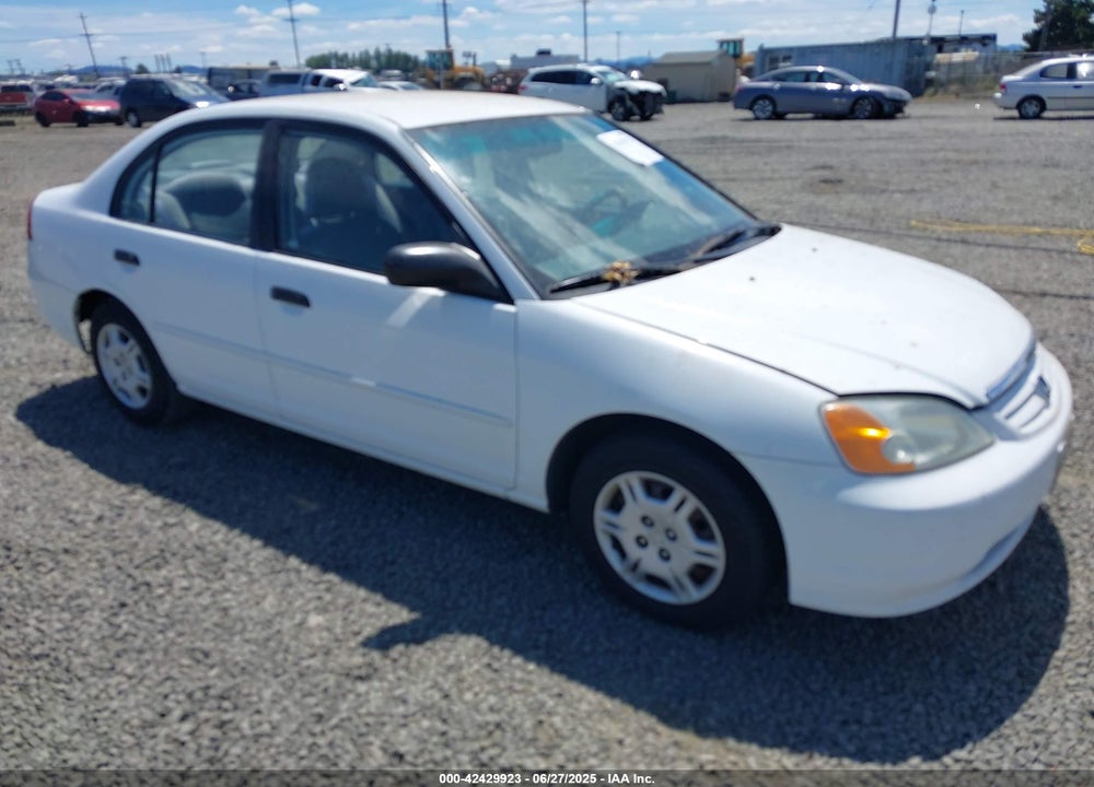 2001 HONDA CIVIC LX VIN: 2HGES165X1H575987