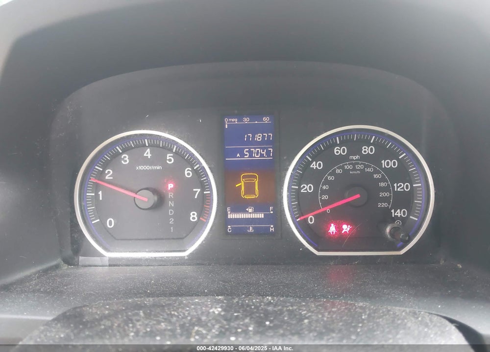 2011 HONDA CR-V VIN: 5J6RE3H4XBL009821