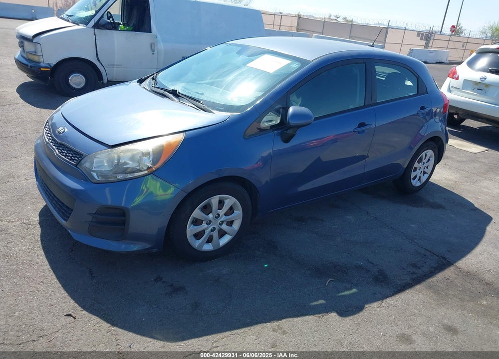 2016 KIA RIO VIN: KNADM5A38G6600927