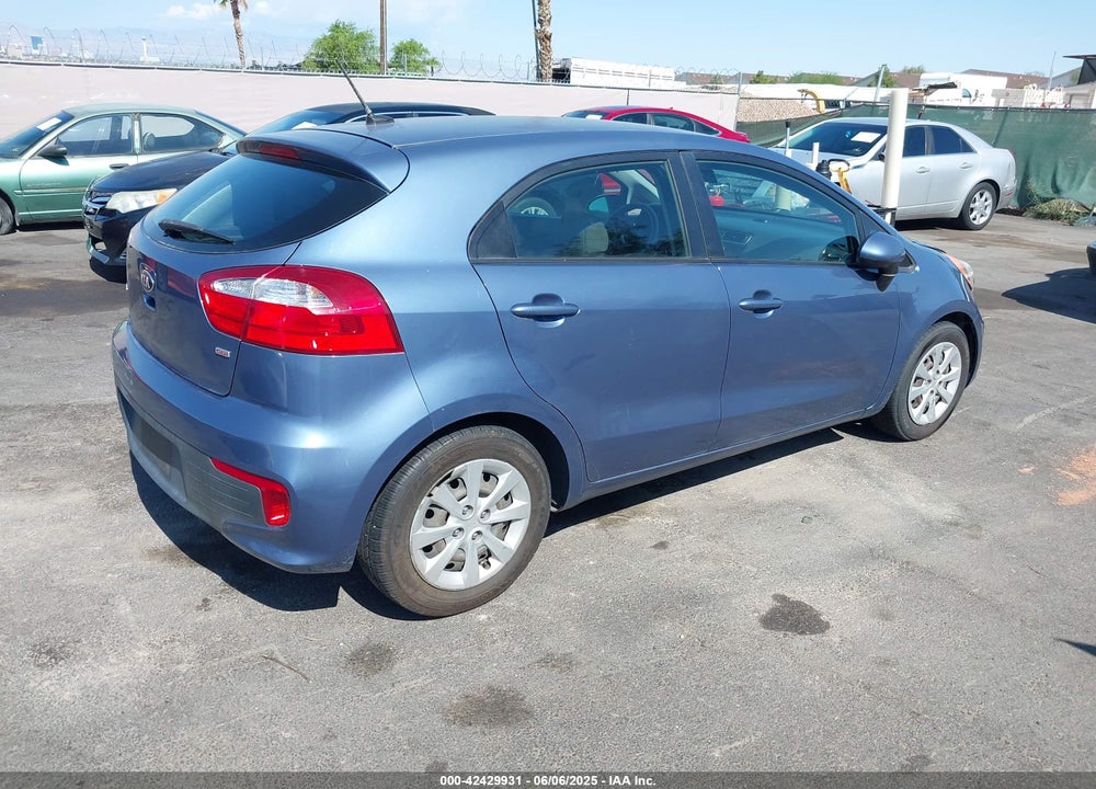 2016 KIA RIO VIN: KNADM5A38G6600927