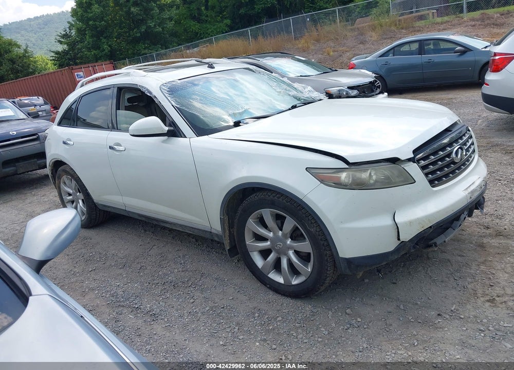 2008 INFINITI FX35 VIN: JNRAS08W28X203482