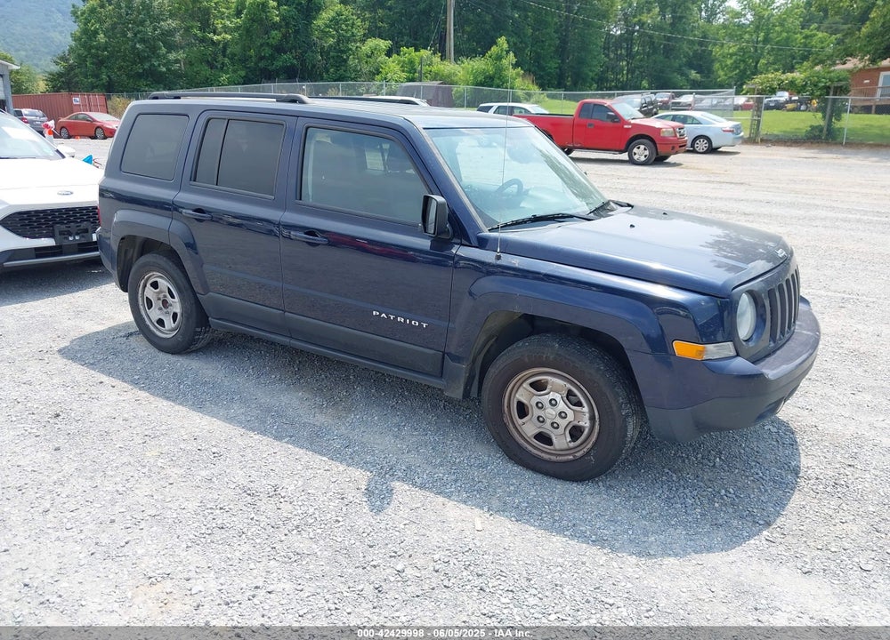 2016 JEEP PATRIOT SPORT VIN: 1C4NJPBAXGD670093
