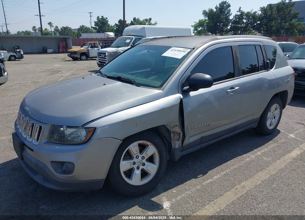 2014 JEEP COMPASS SPORT VIN: 1C4NJCBAXED883020