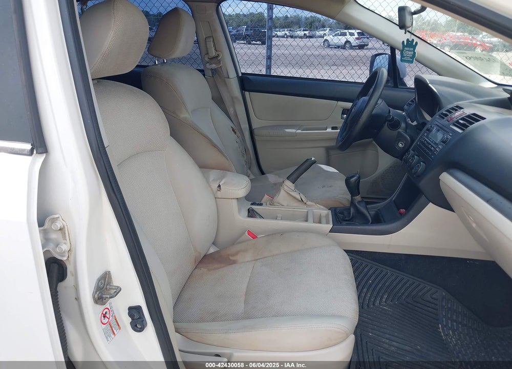 2013 SUBARU XV CROSSTREK VIN: JF2GPACC5D1864307