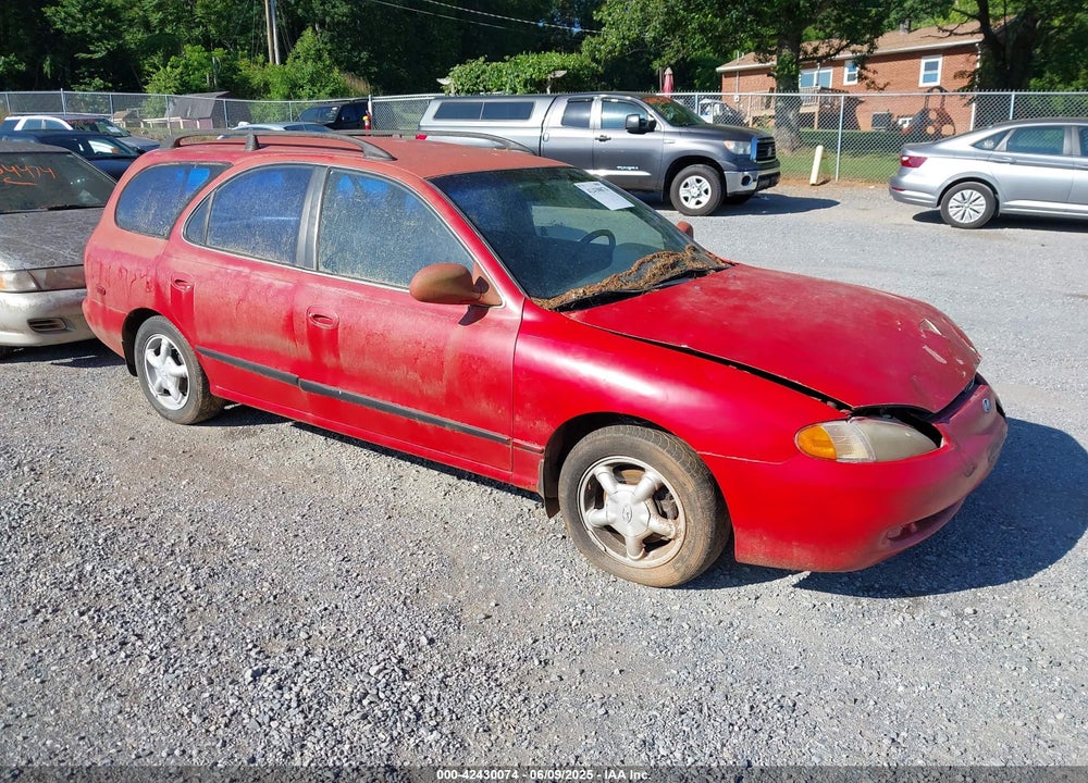 1997 HYUNDAI ELANTRA GLS VIN: KMHJW34M1VU075495
