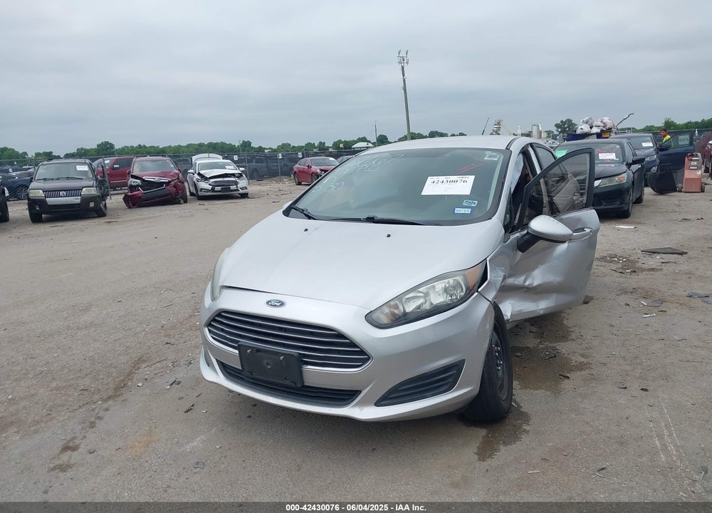 2016 FORD FIESTA S VIN: 3FADP4AJ2GM208132