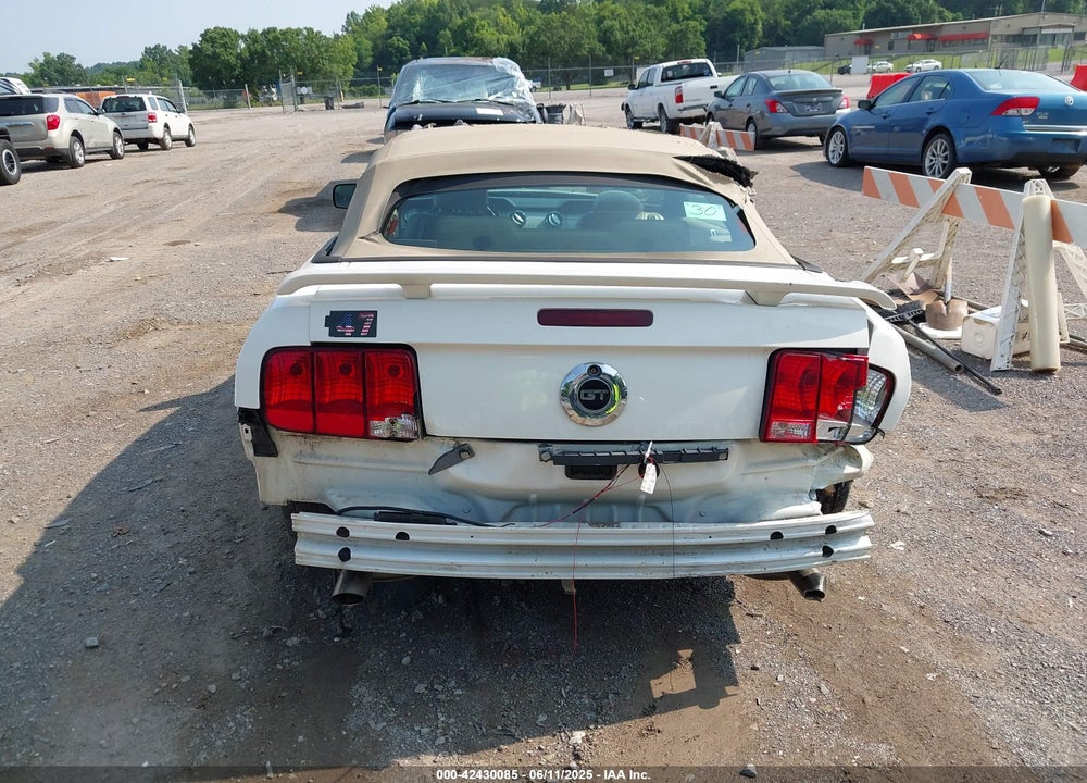 2007 FORD MUSTANG GT DELUXE/GT PREMIUM VIN: 1ZVHT85H875340529