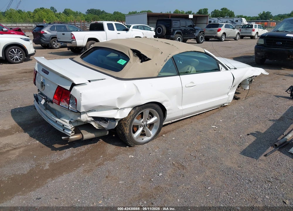 2007 FORD MUSTANG GT DELUXE/GT PREMIUM VIN: 1ZVHT85H875340529