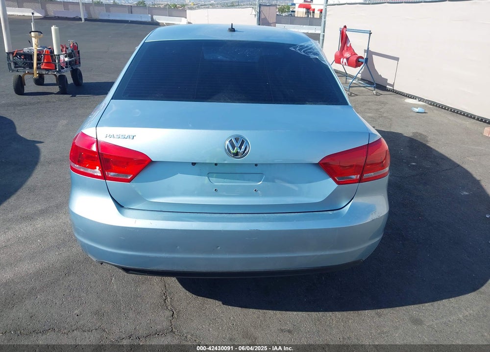 2012 VOLKSWAGEN PASSAT 2.5L S VIN: 1VWAP7A30CC081549