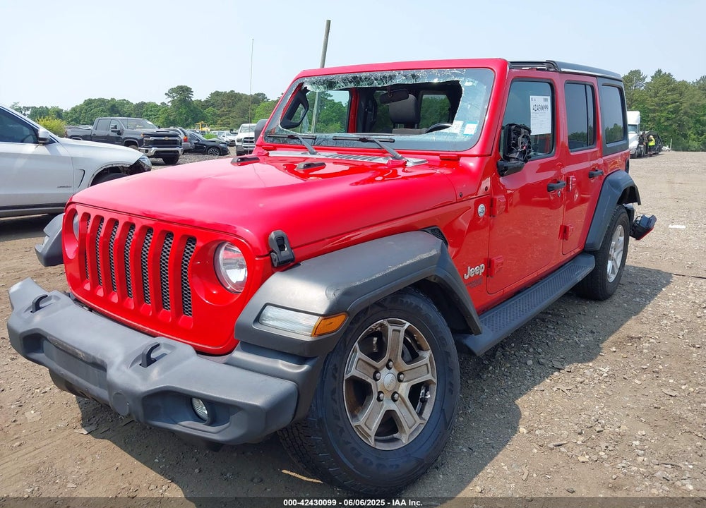 2020 JEEP WRANGLER UNLIMITED SPORT S 4X4 VIN: 1C4HJXDN8LW122928