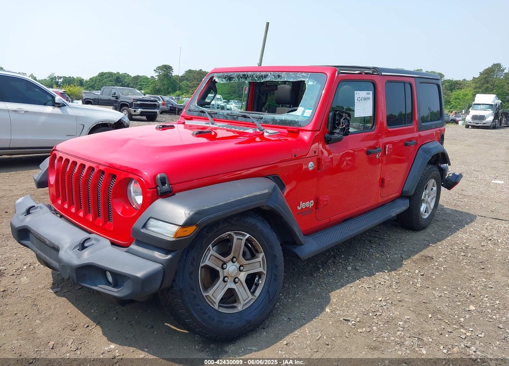 2020 JEEP WRANGLER UNLIMITED SPORT S 4X4 VIN: 1C4HJXDN8LW122928