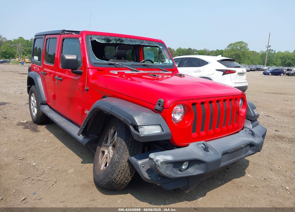 2020 JEEP WRANGLER UNLIMITED SPORT S 4X4 VIN: 1C4HJXDN8LW122928