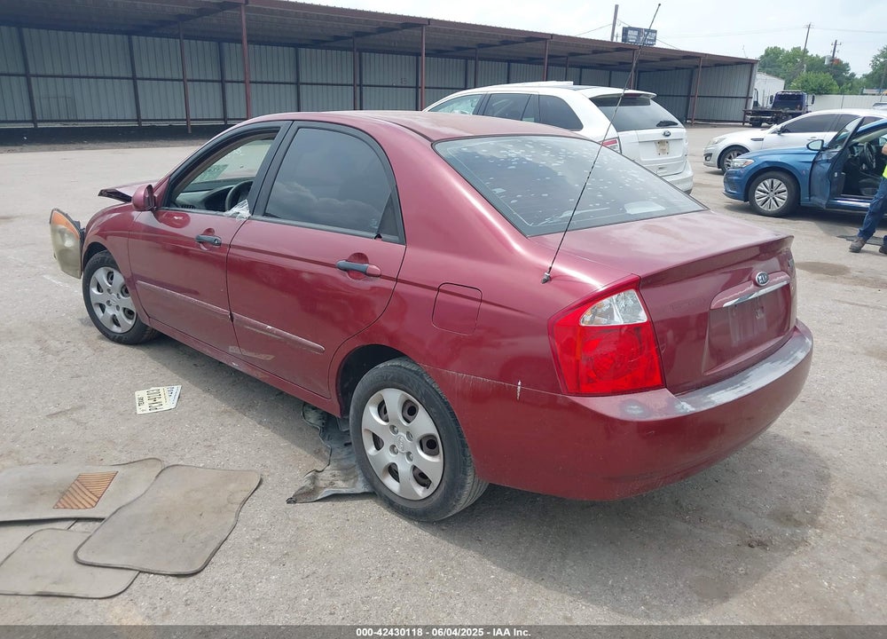 2006 KIA SPECTRA EX/LX/SX VIN: KNAFE121865358303