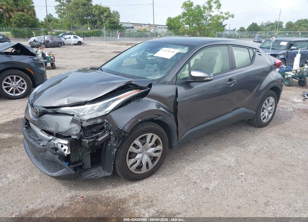 2021 TOYOTA C-HR LE VIN: JTNKHMBXXM1098016