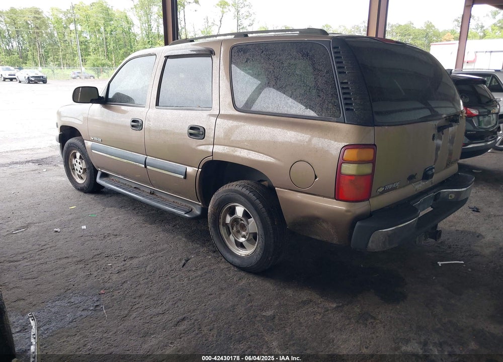 2003 CHEVROLET TAHOE VIN: 1GNEC13Z13R142376