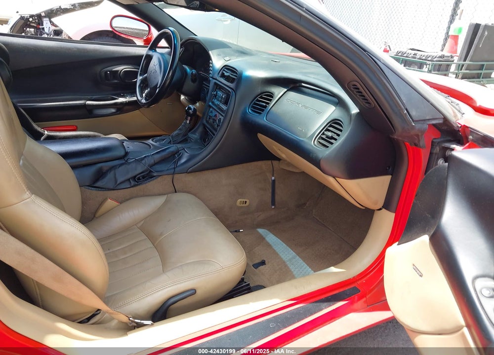 2001 CHEVROLET CORVETTE VIN: 1G1YY22G115119951
