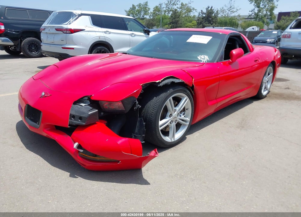 2001 CHEVROLET CORVETTE VIN: 1G1YY22G115119951