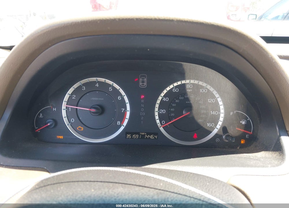 2008 HONDA ACCORD VIN: 1HGCP26858A065340