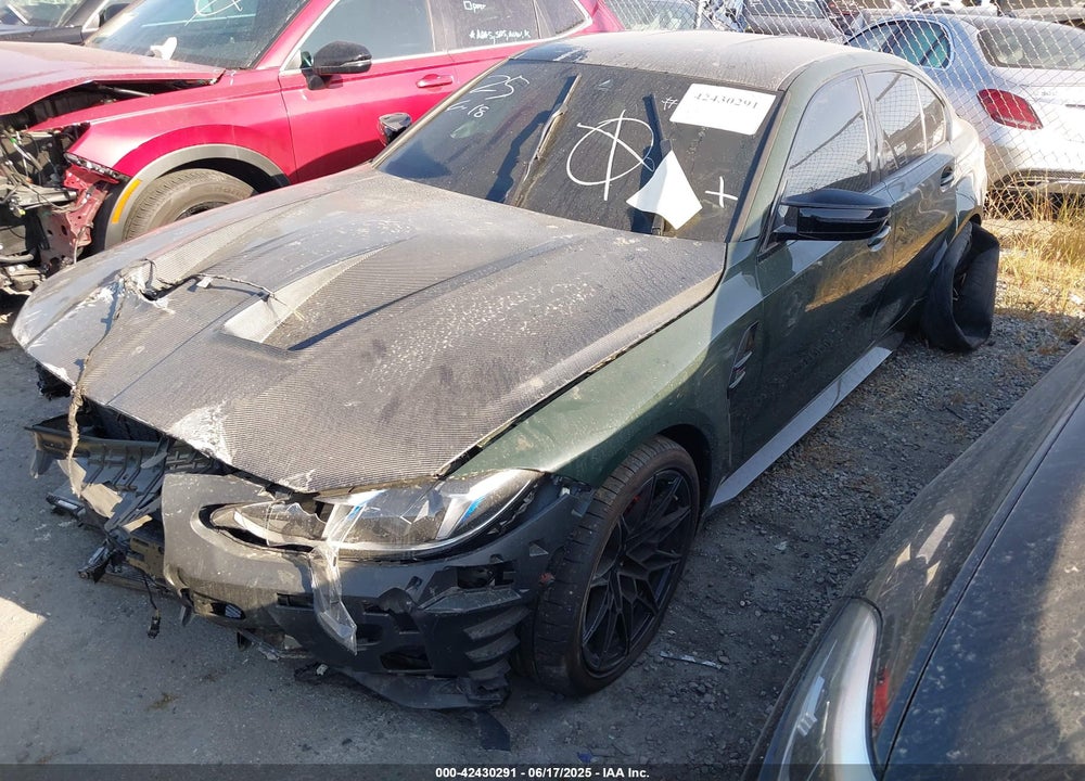 2025 BMW M3 COMPETITION XDRIVE VIN: WBS33HJ02SFU69052