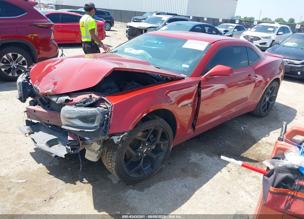2015 CHEVROLET CAMARO 2LS VIN: 2G1FB1E35F9194481