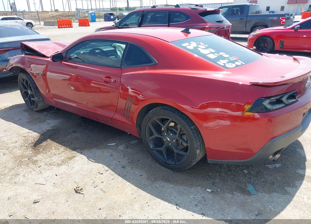 2015 CHEVROLET CAMARO 2LS VIN: 2G1FB1E35F9194481