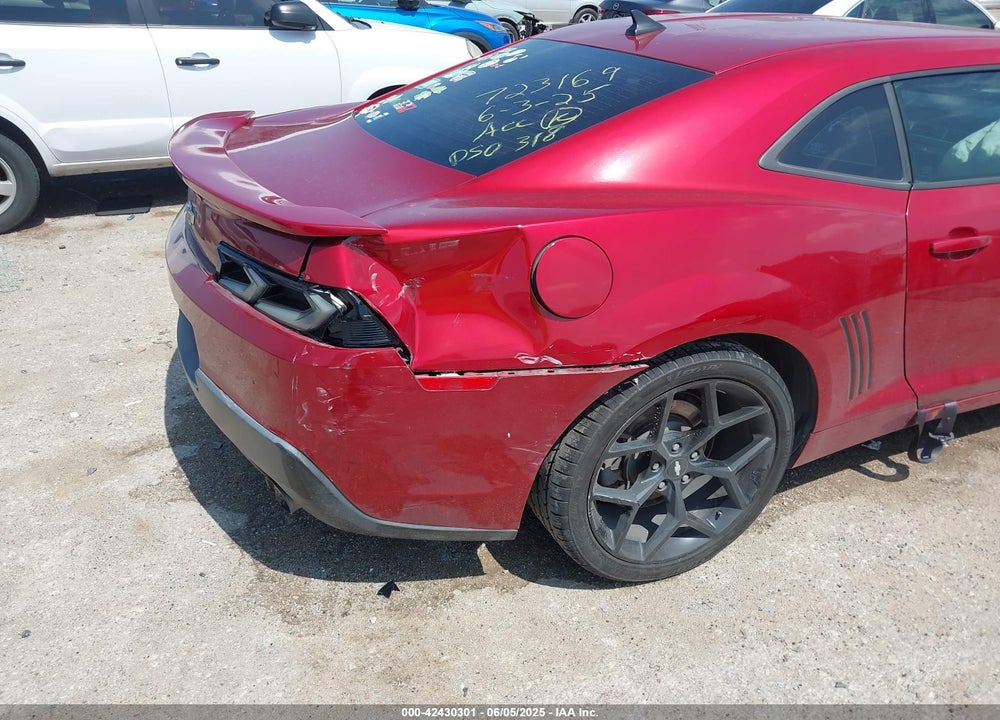 2015 CHEVROLET CAMARO 2LS VIN: 2G1FB1E35F9194481
