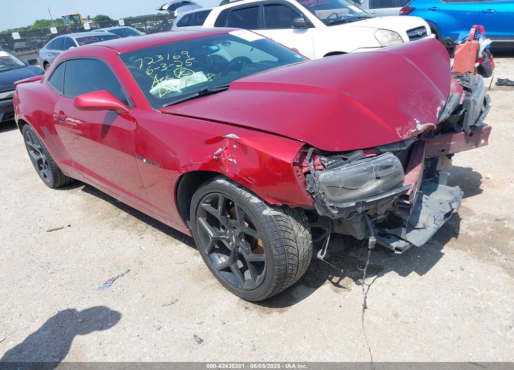 2015 CHEVROLET CAMARO 2LS VIN: 2G1FB1E35F9194481