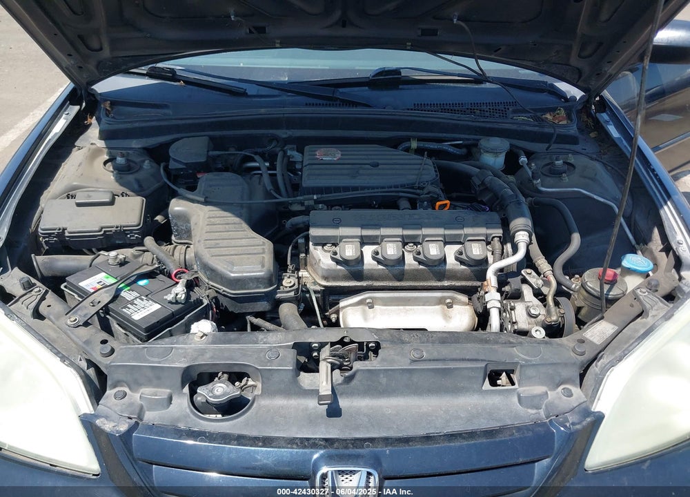 2002 HONDA CIVIC LX VIN: 2HGES165X2H536124