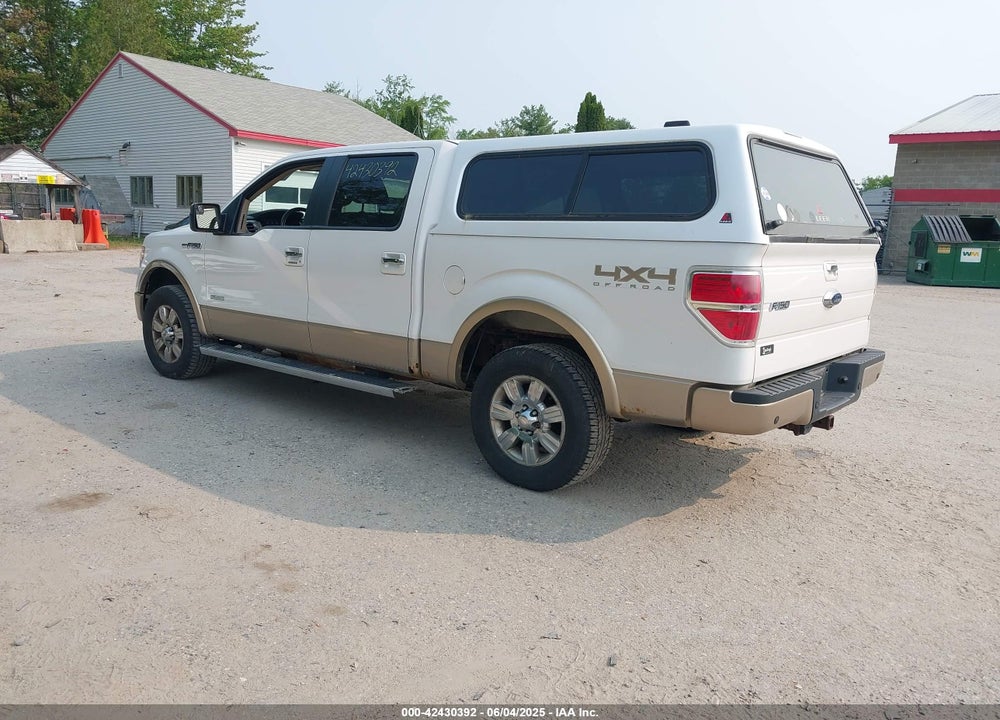 2011 FORD F-150 LARIAT VIN: 1FTFW1ET0BFB50725