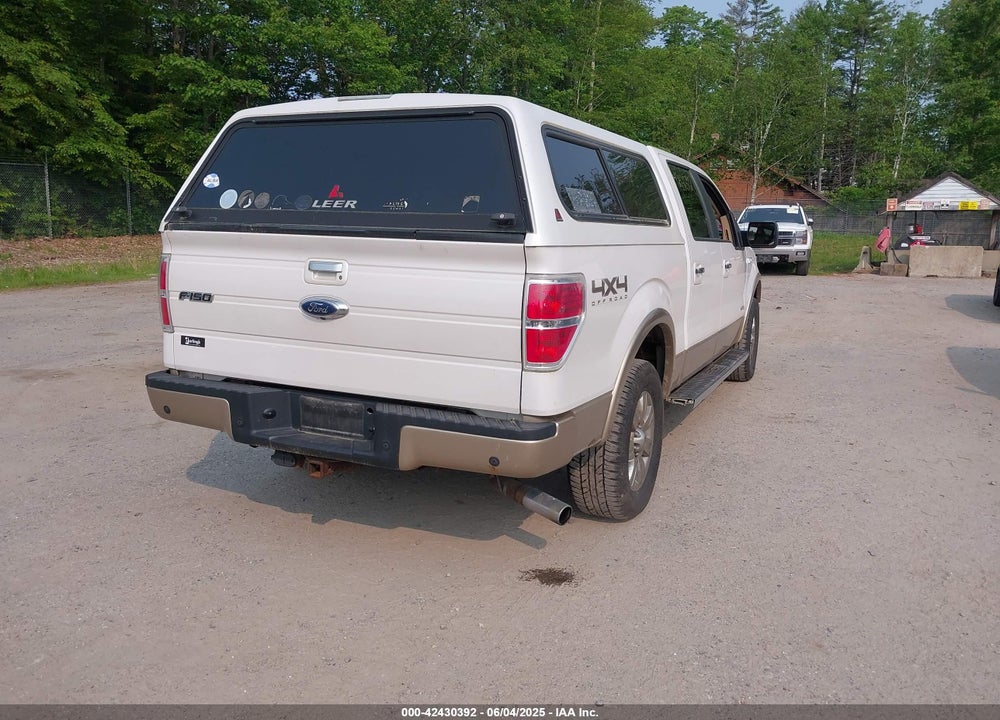 2011 FORD F-150 LARIAT VIN: 1FTFW1ET0BFB50725