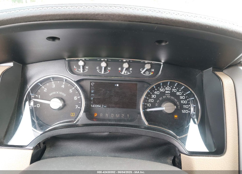 2011 FORD F-150 LARIAT VIN: 1FTFW1ET0BFB50725