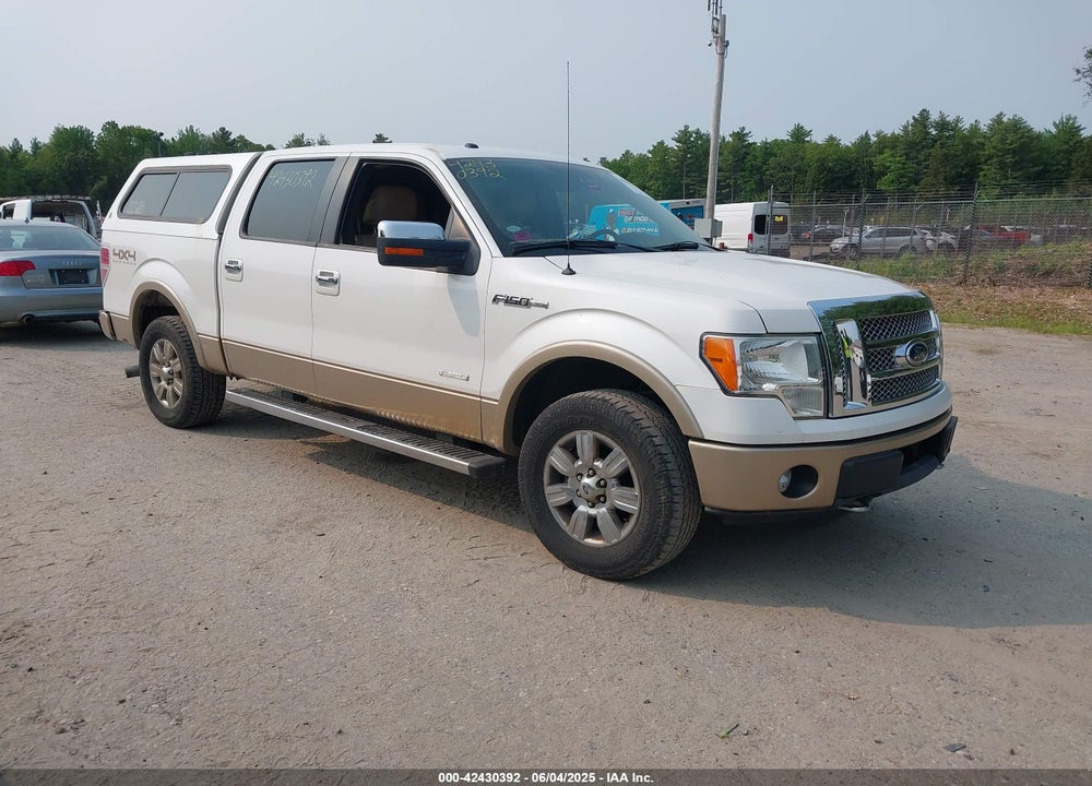 2011 FORD F-150 LARIAT VIN: 1FTFW1ET0BFB50725