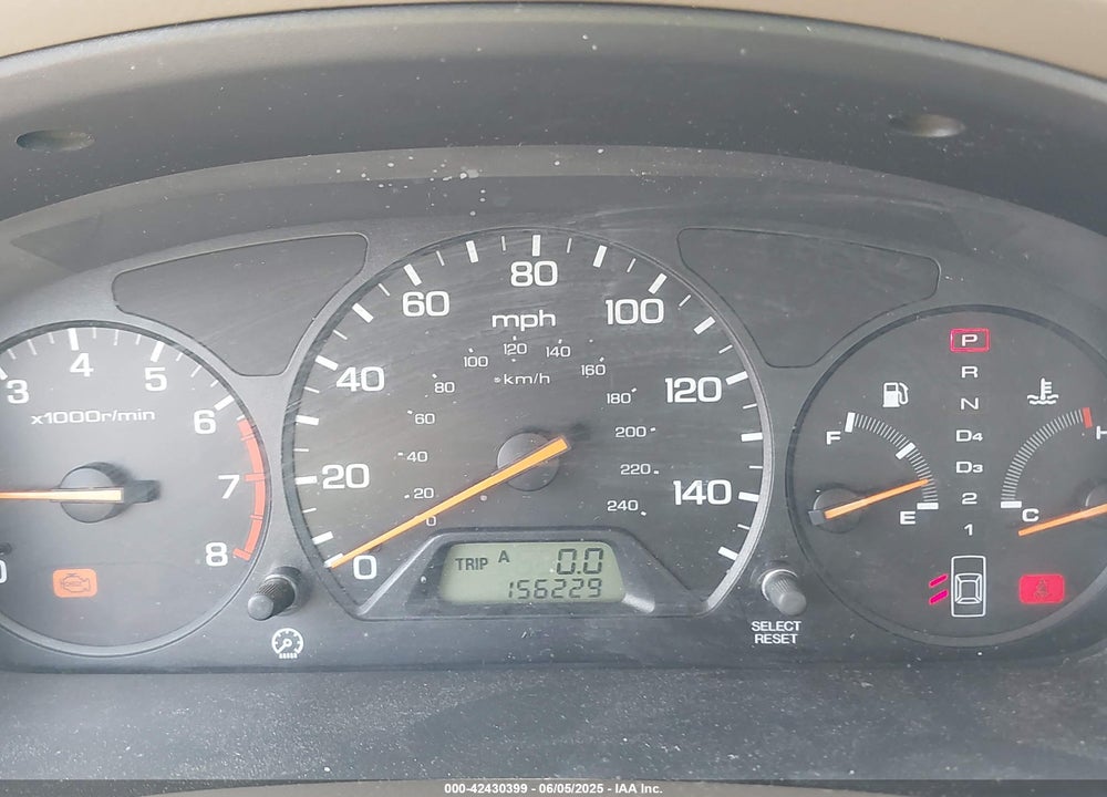 2001 HONDA ACCORD VIN: 1HGCF86631A104002