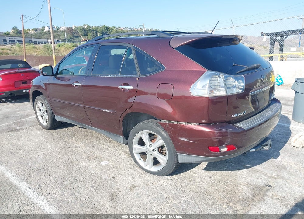 2008 LEXUS RX 400H VIN: JTJHW31U582854435