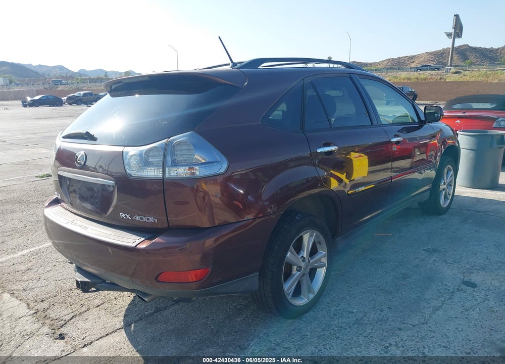 2008 LEXUS RX 400H VIN: JTJHW31U582854435
