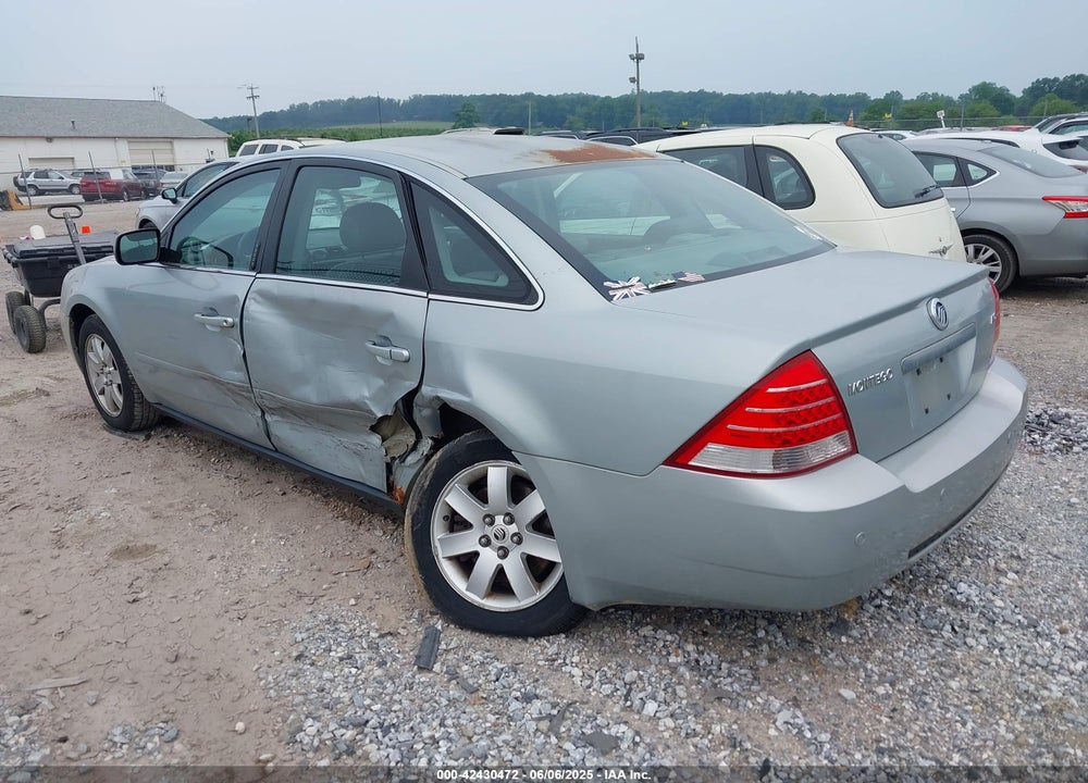 2006 MERCURY MONTEGO LUXURY VIN: 1MEHM41196G606448