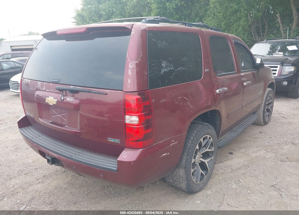 2008 CHEVROLET TAHOE VIN: 1GNFK13038J140207